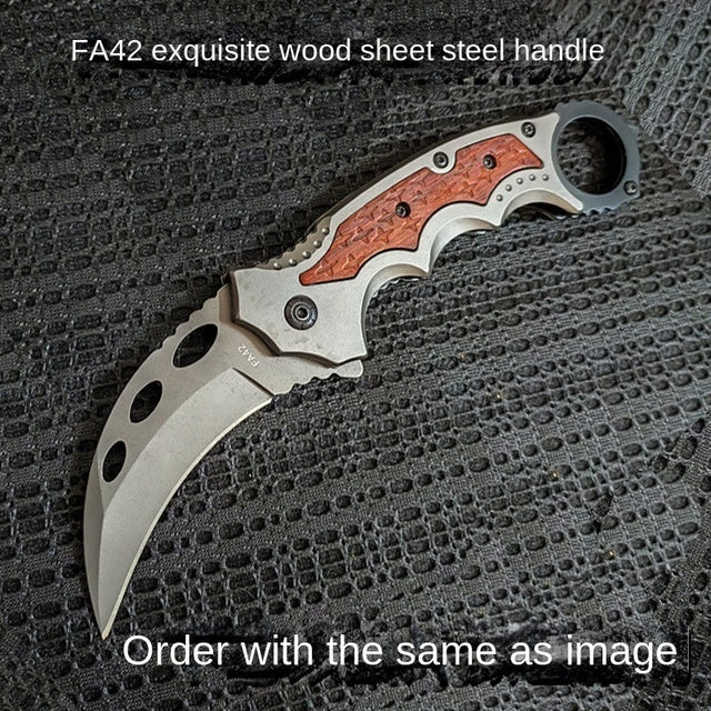 Folding Claw Knife High Hardness Folding Knife Portable Multi-Function Split Express Knife - roamtheridge.com