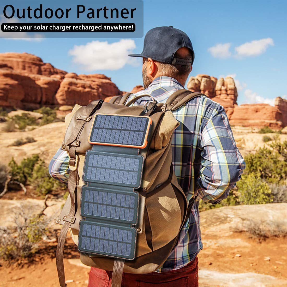 Outdoor Rainproof Solar Cell Phone Charger - roamtheridge.com
