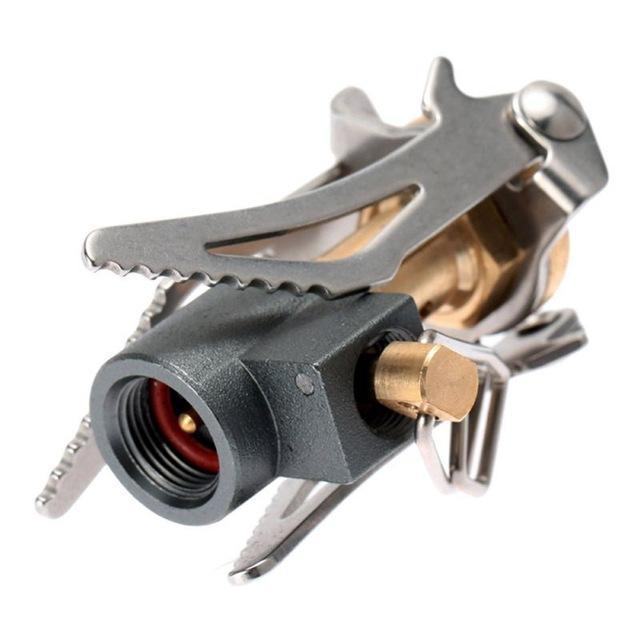 Portable Folding Mini Camping Stove Outdoor Gas Stove Survival Furnace Stove 3000W Pocket Picnic Cooking Gas - roamtheridge.com
