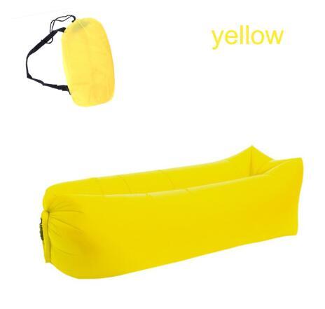 Outdoor Air Sofa Fast Inflatable Laybag Hangout Lounger Beach Air Bed Folding Sleeping Bag Lazy Sofa Lazy Air Sofa - roamtheridge.com
