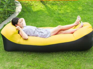 Outdoor Air Sofa Fast Inflatable Laybag Hangout Lounger Beach Air Bed Folding Sleeping Bag Lazy Sofa Lazy Air Sofa - roamtheridge.com