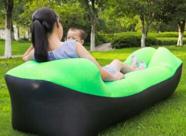 Outdoor Air Sofa Fast Inflatable Laybag Hangout Lounger Beach Air Bed Folding Sleeping Bag Lazy Sofa Lazy Air Sofa - roamtheridge.com