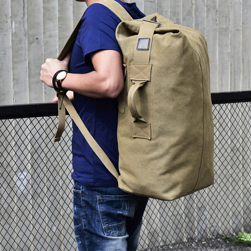 Outdoor Climbing Backpacks Unisex Travel Canvas Sports Shoulder Bags Large Capacity Outdoor Hiking Backpack Camping Bags - roamtheridge.com