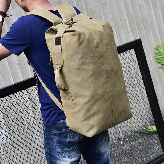 Outdoor Climbing Backpacks Unisex Travel Canvas Sports Shoulder Bags Large Capacity Outdoor Hiking Backpack Camping Bags - roamtheridge.com