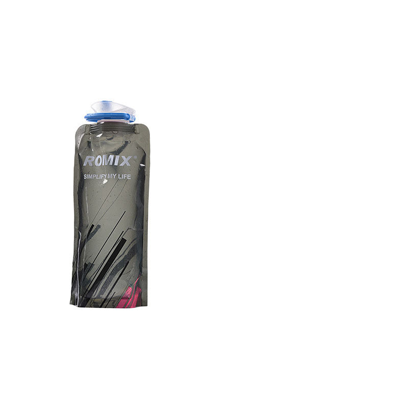 Travel Portable Collapsible Folding Drinking Water Pot Outdoor Sports Water Bottle Carabiner Water Bottle Bag Camp Bag - roamtheridge.com