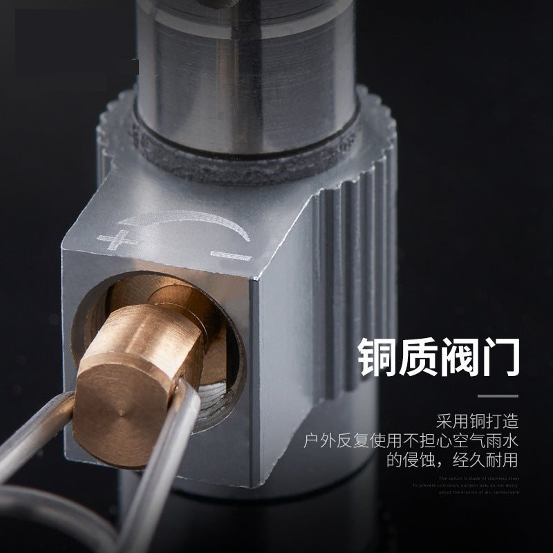 Portable Folding Mini Camping Stove Outdoor Gas Stove Survival Furnace Stove 3000W Pocket Picnic Cooking Gas - roamtheridge.com