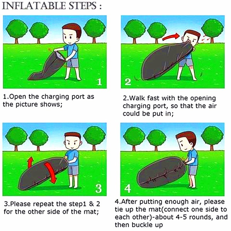 Outdoor Air Sofa Fast Inflatable Laybag Hangout Lounger Beach Air Bed Folding Sleeping Bag Lazy Sofa Lazy Air Sofa - roamtheridge.com