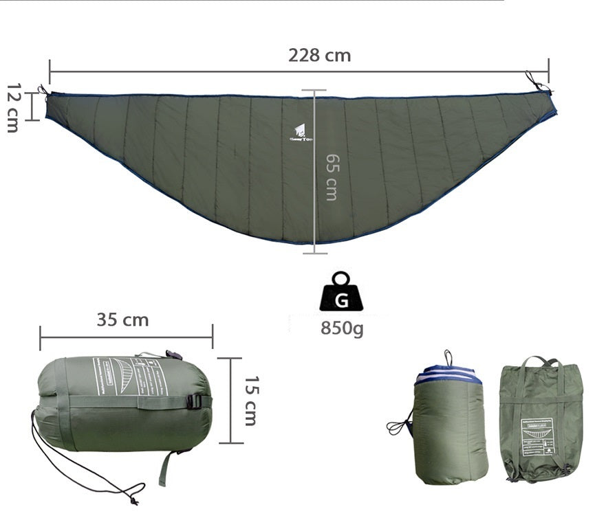 Waterproof Portable Folding Outdoor Leisure Convenient Camping Hammock - roamtheridge.com