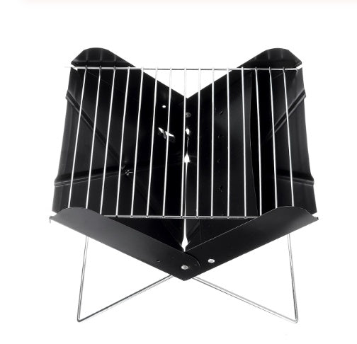 BBQ Grill Folding Stainless Steel Portable Small Barbecue Grill Tool BBQ Outdoor Camping Charcoal Furnace BBQ Grills Accessories - roamtheridge.com