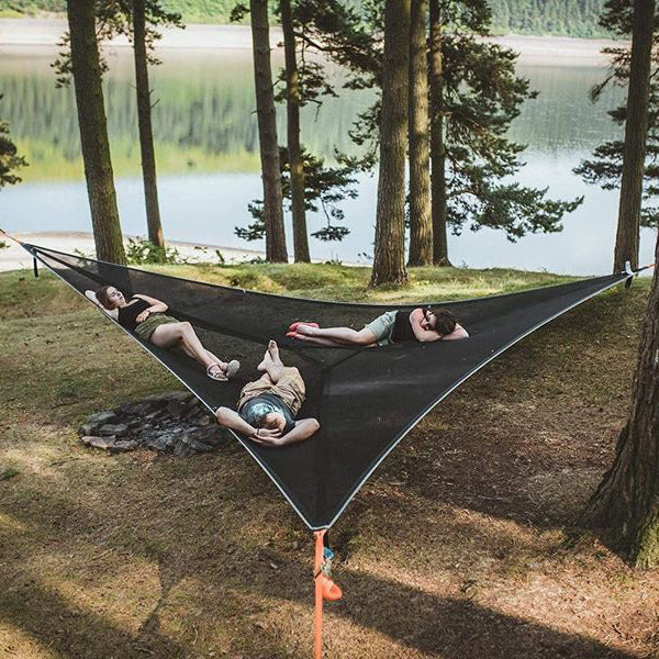 Folding Portable Mesh Hammock - roamtheridge.com