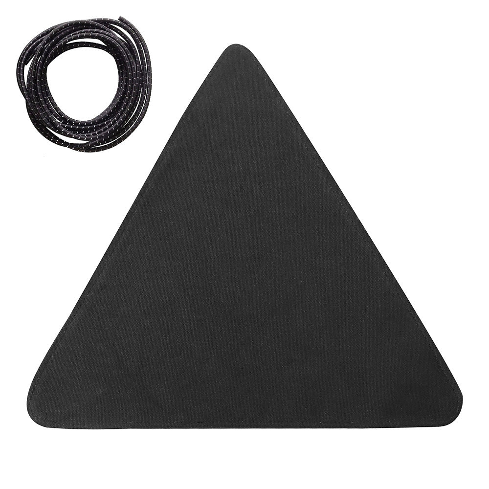 Folding Portable Camping And Hiking Trip With Triangular Fabric Stool - roamtheridge.com