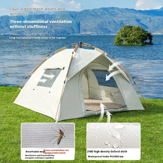 Outdoor Portable Folding Automatic Camping Tent - roamtheridge.com