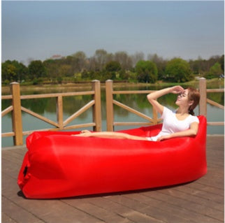 Outdoor Air Sofa Fast Inflatable Laybag Hangout Lounger Beach Air Bed Folding Sleeping Bag Lazy Sofa Lazy Air Sofa - roamtheridge.com