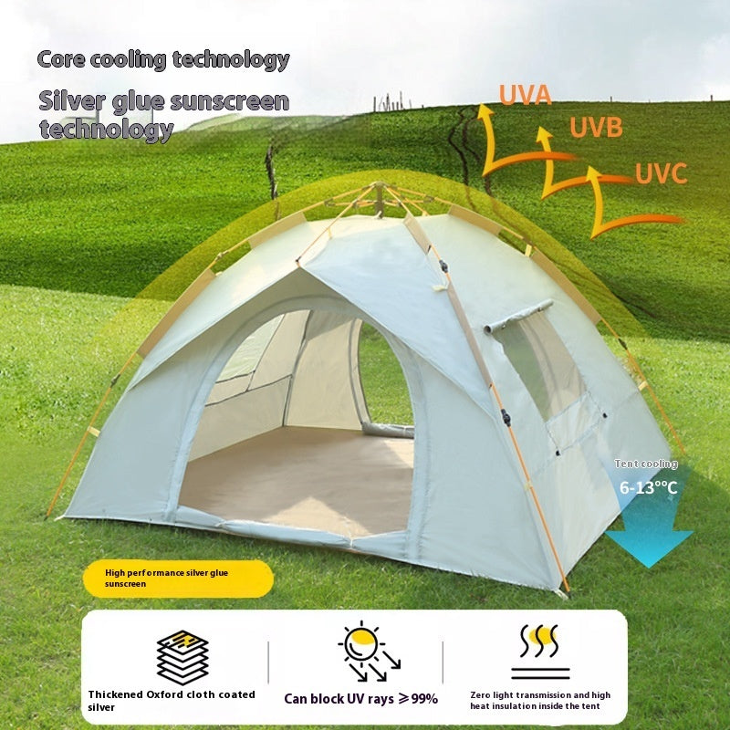 Outdoor Portable Folding Automatic Camping Tent - roamtheridge.com