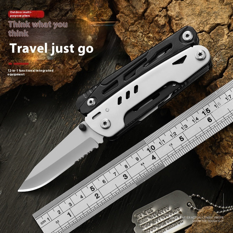 Outdoor Disassembly Portable Multi-function Storm Pliers Folding Pliers - roamtheridge.com