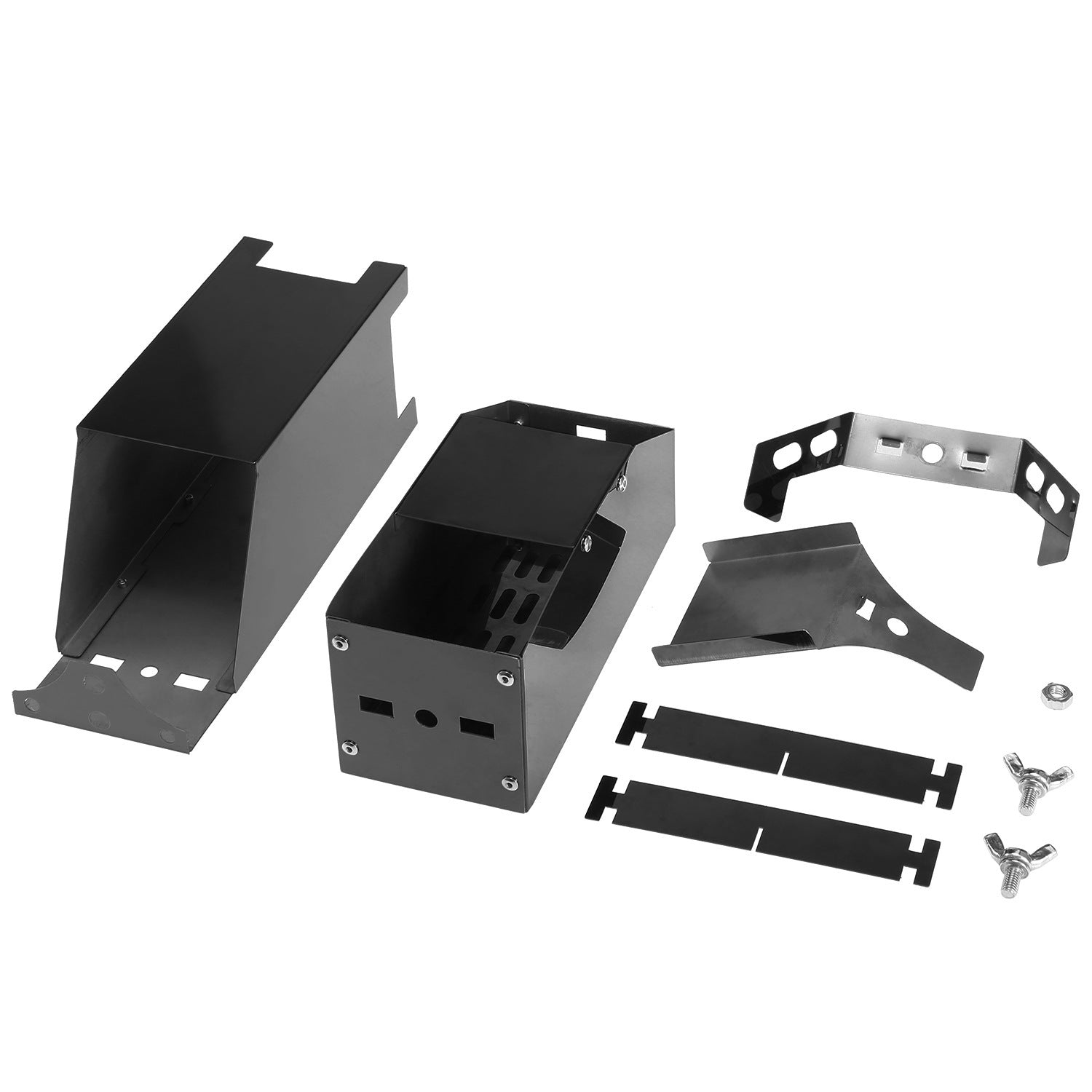 Black Titanium Portable Stainless Steel Folding Camping BBQ Wood Stove - roamtheridge.com