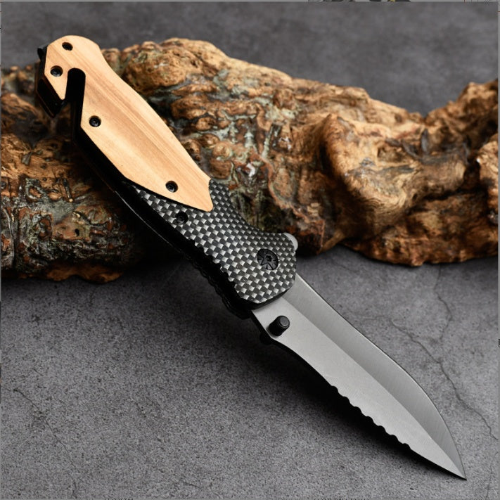 Outdoor Moonlight Folding High Hardness Sharp Camping Multi-function Knife - roamtheridge.com