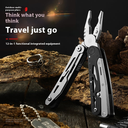 Outdoor Disassembly Portable Multi-function Storm Pliers Folding Pliers - roamtheridge.com