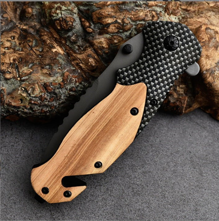 Outdoor Moonlight Folding High Hardness Sharp Camping Multi-function Knife - roamtheridge.com